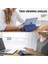 Apple iPad Air 5 Kılıf 10.9 2022 Yatay Standlı Arka Sert P.c Güçlü Mıknatıslı Smart Cover Model A2588,A2589,A2591 5