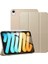 Apple iPad Air 5 Kılıf 10.9 2022 Yatay Standlı Arka Sert P.c Güçlü Mıknatıslı Smart Cover Model A2588,A2589,A2591 1