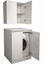 BANYO ÜST DOLAPLI ÇAMAŞIR-KURUTMA MAKİNASI DOLABI TAKIMI - MDF - KULPSUZ SOFTLY TAKIM mo8 3