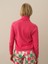 Kadın Pembe Pamuk Dokulu Regular Fit Kazak 3