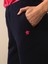 Kadın Lacivert Pamuk Dokulu Regular Fit Sweat Pantolon 3