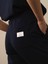 Kadın Lacivert Pamuk Dokulu Regular Fit Sweat Pantolon 4