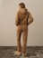 Kadın Camel Pamuk Dokulu Regular Fit Sweat Pantolon 5