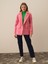 Kadın Pembe Pamuk Dokulu Regular Fit Ceket 1