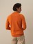 Erkek Oranj Pamuk Dokulu Regular Fit Kazak 3