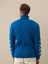 Erkek Mavi Doğal Yün Dokulu Regular Fit Kazak 3