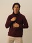 Erkek Bordo Pamuk Dokulu Regular Fit Sweatshirt 2