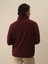 Erkek Bordo Pamuk Dokulu Regular Fit Sweatshirt 4