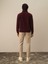 Erkek Bordo Pamuk Dokulu Regular Fit Sweatshirt 5