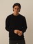 Erkek Siyah Pamuk Dokulu Regular Fit Sweatshirt 2