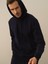 Erkek Lacivert Pamuk Dokulu Regular Fit Sweatshirt 2