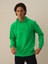 Erkek Yeşil Pamuk Dokulu Regular Fit Sweatshirt 2