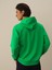 Erkek Yeşil Pamuk Dokulu Regular Fit Sweatshirt 4