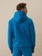 Erkek Mavi Pamuk Dokulu Regular Fit Sweatshirt 5