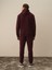 Erkek Bordo Pamuk Dokulu Regular Fit Sweatshirt 4