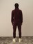 Erkek Bordo Pamuk Dokulu Regular Fit Sweatshirt 5