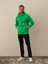 Erkek Yeşil Pamuk Dokulu Regular Fit Sweatshirt 1