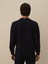 Erkek Lacivert Pamuk Dokulu Regular Fit Sweatshirt 3