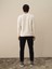Erkek Ekru Pamuk Dokulu Regular Fit Sweatshirt 4