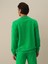 Erkek Yeşil Pamuk Dokulu Regular Fit Sweatshirt 3