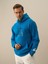 Erkek Mavi Pamuk Dokulu Regular Fit Sweatshirt 2