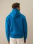 Erkek Mavi Pamuk Dokulu Regular Fit Sweatshirt 4