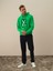 Erkek Yeşil Pamuk Dokulu Regular Fit Sweatshirt 1