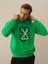 Erkek Yeşil Pamuk Dokulu Regular Fit Sweatshirt 2
