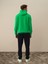 Erkek Yeşil Pamuk Dokulu Regular Fit Sweatshirt 4