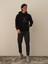 Erkek Siyah Pamuk Dokulu Regular Fit Sweatshirt 1