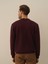 Erkek Bordo Pamuk Dokulu Regular Fit Sweatshirt 3