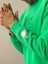 Erkek Yeşil Pamuk Dokulu Regular Fit Sweatshirt 2