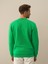 Erkek Yeşil Pamuk Dokulu Regular Fit Sweatshirt 4
