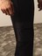 Erkek Siyah Pamuk Dokulu Regular Fit Sweat Pantolon 3