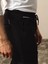 Erkek Siyah Pamuk Dokulu Regular Fit Sweat Pantolon 4