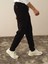 Erkek Siyah Pamuk Dokulu Regular Fit Sweat Pantolon 5