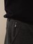 Erkek Siyah Pamuk Dokulu Slim Fit Jogger Pantolon 3