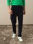 Erkek Lacivert Pamuk Dokulu Slim Fit Jogger Pantolon 2