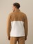 Erkek Camel Pamuk Dokulu Regular Fit Sweatmont 4