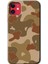 Apple iPhone 11 Kılıf Hd Desen Baskılı Arka Kapak + Kırılmaz Cam - Kamuflaj 10 1
