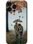 Apple iPhone 15 Pro Max Pro Uyumlu Kılıf Hd Desen Baskılı Arka Kapak + Kırılmaz Cam - Doğadan Aşk 1