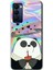 Tecno Camon 18T Kılıf Hd Desen Baskılı Arka Kapak + Kırılmaz Cam - Milkshake Panda 1