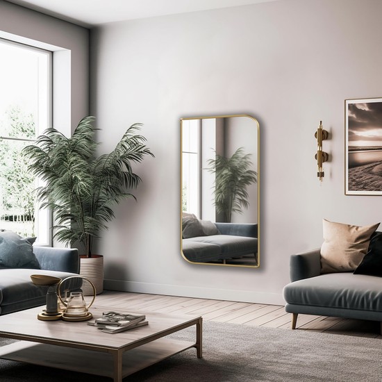 Dekoratif Duvar Aynası