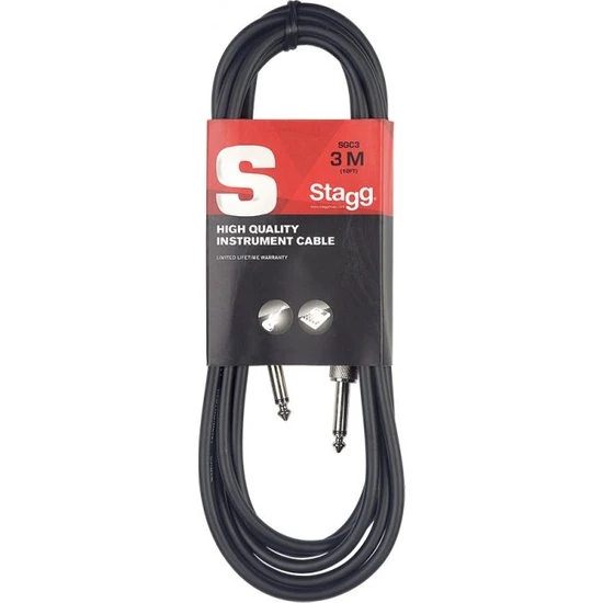 Stagg 3m Enstrüman Kablosu Sgc3