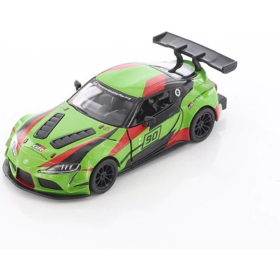 Kinsmart Toyota gr Supra Racing Concept 1:36 Yeşil Çek Bırak Model Araba