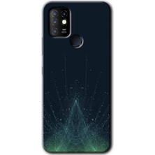Gramaphone Infinix Hot 10 Kılıf Hd Desen Baskılı Arka Kapak + Kırılmaz Cam - Andre Moura 1