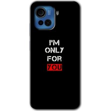 Gramaphone Casper Via F30 Plus Kılıf Hd Desen Baskılı Arka Kapak + Kırılmaz Cam - For You