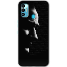 Gramaphone Tecno Spark 7t Kılıf Hd Desen Baskılı Arka Kapak - Atam Izindeyiz