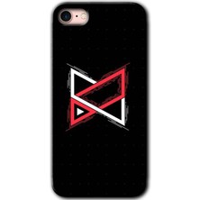 Gramaphone Apple iPhone 7 Kılıf Hd Desen Baskılı Arka Kapak + Kırılmaz Cam - Kilit