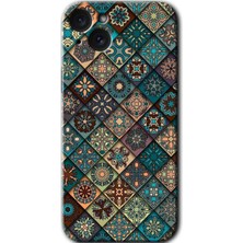 Gramaphone Apple iPhone 15 Plus Uyumlu Kılıf Hd Desen Baskılı Arka Kapak - Mandala Desen